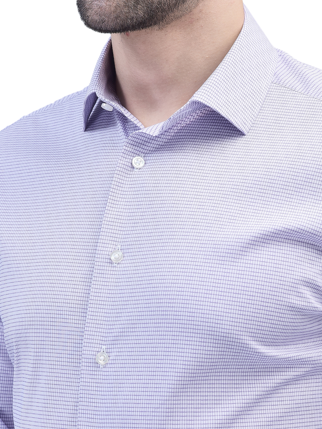 Micro Check Purple Formal – AF00034RT