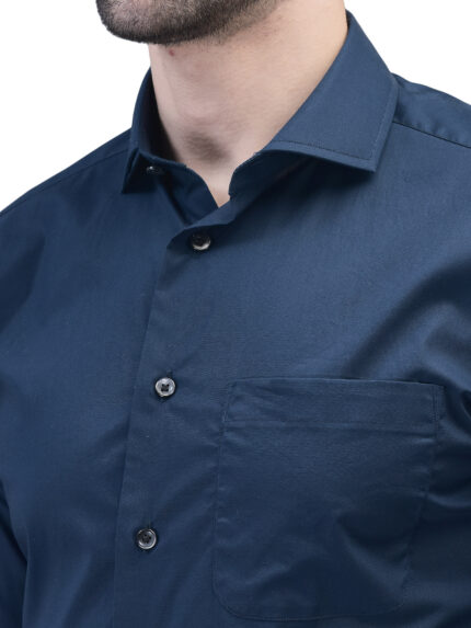 Classic Navy Blue Formal Shirt – AF00005RT