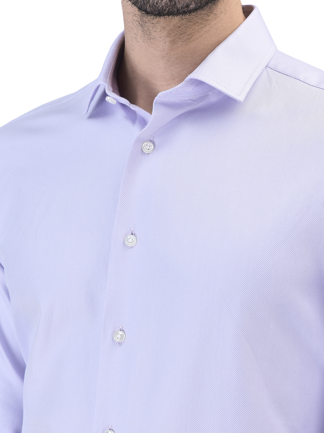 Royal Twill Purple Formal Shirt – AF00043RM